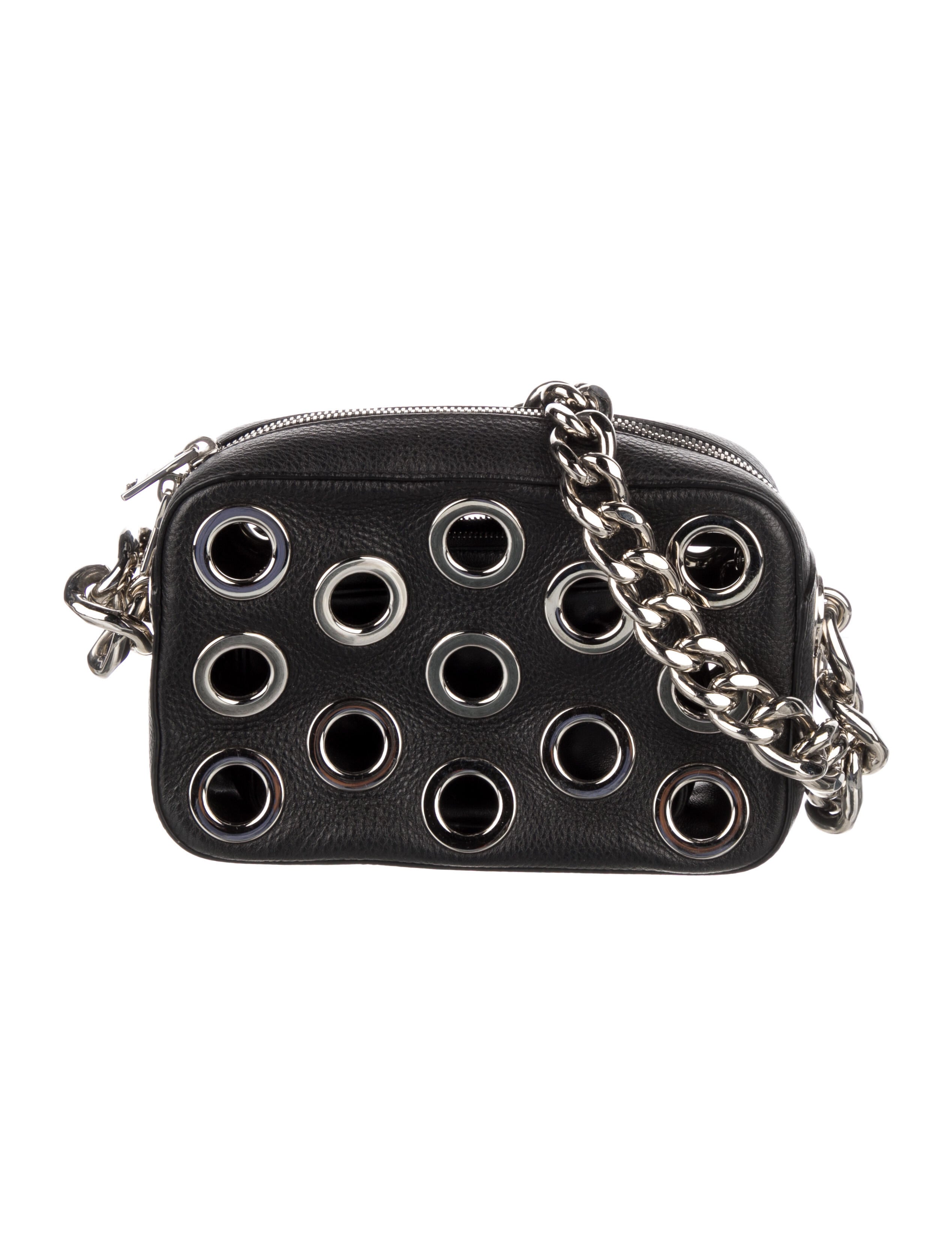 Prada Vitello Daino Shopper Tote w/ Crossbody Black Shoulder Bags