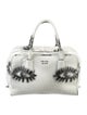 Prada Pitone St. Eyes Inside Handle Bag