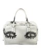 Prada Pitone St. Eyes Inside Handle Bag