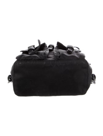 Prada Tessuto Mini Chain Backpack