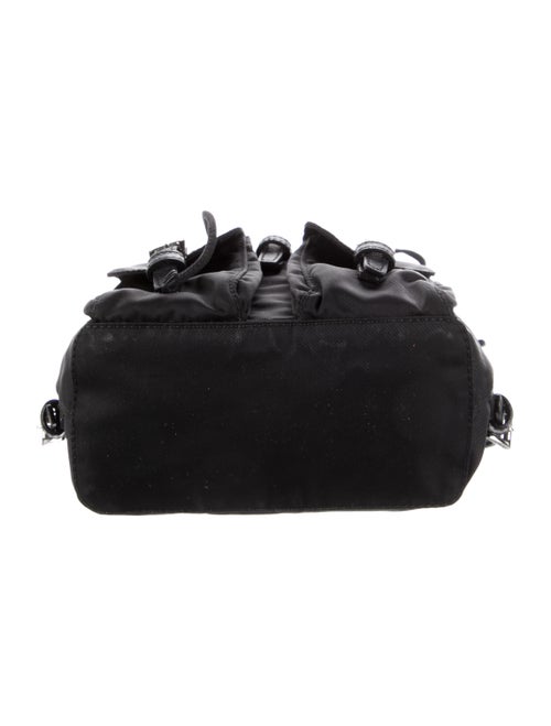 Prada Tessuto Mini Chain Backpack