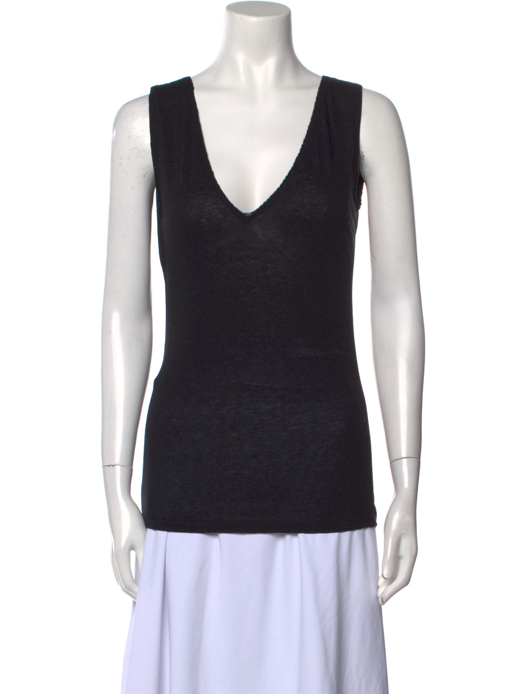 Prada V-Neck Sleeveless Top