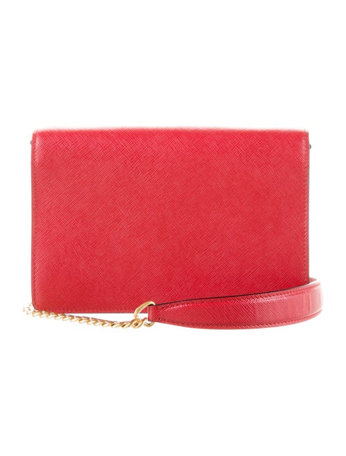 Prada Saffiano Lux Wallet on Chain