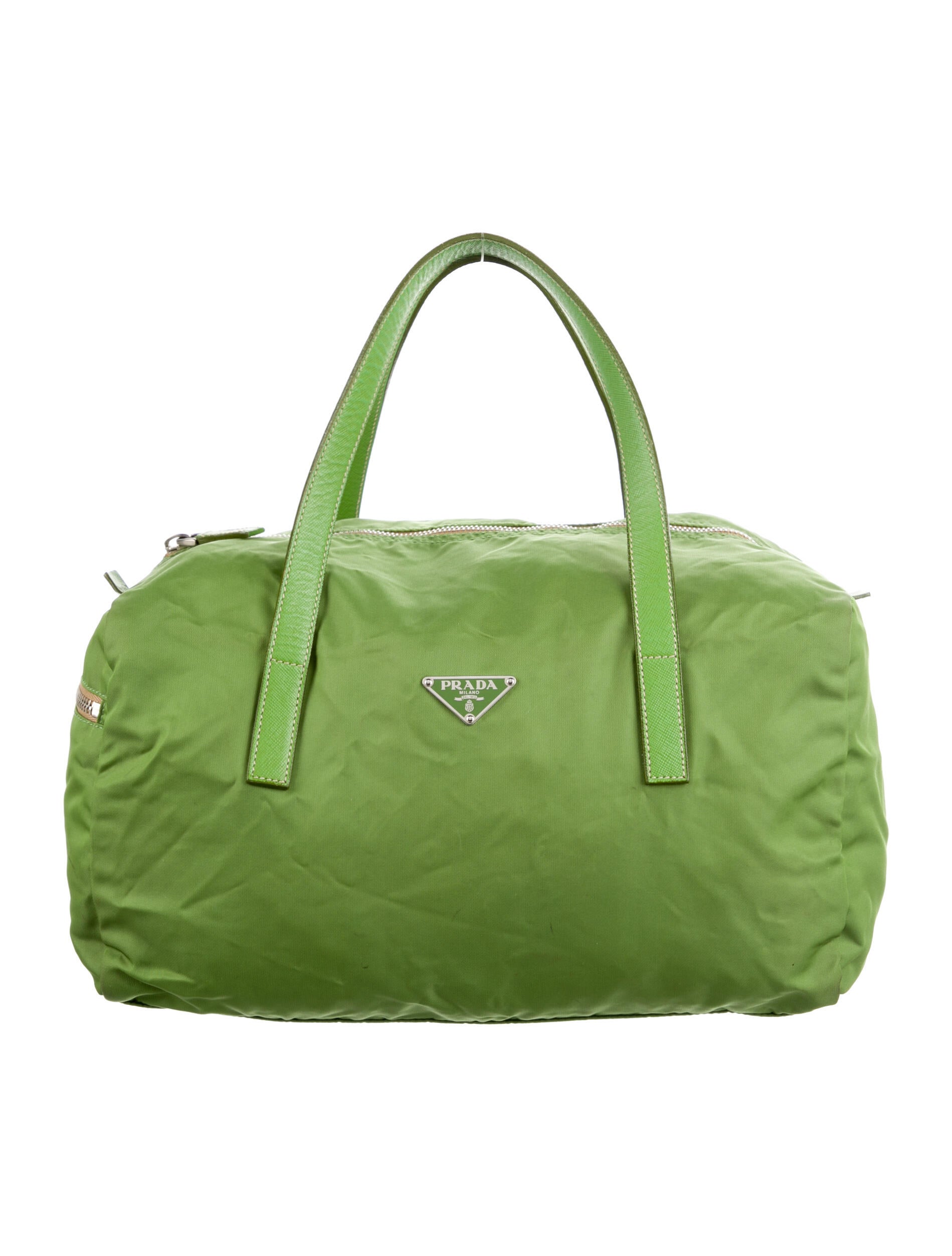 Prada Tessuto Sport Shoulder Bag Green Shoulder Bags, Handbags PRA139299 The RealReal