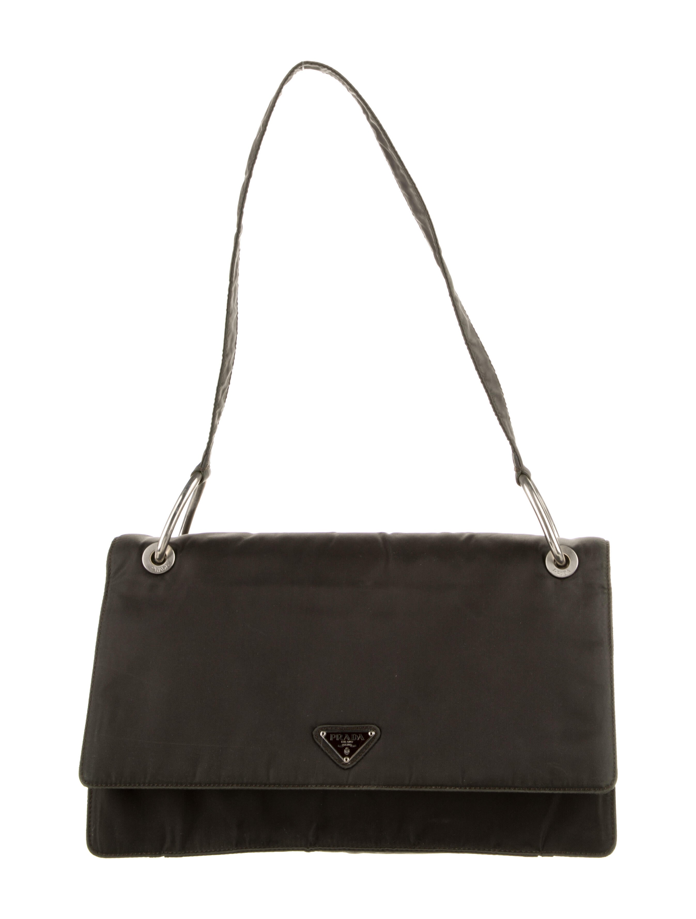 Prada Nappa Sport Shoulder Bag Black Shoulder Bags, Handbags