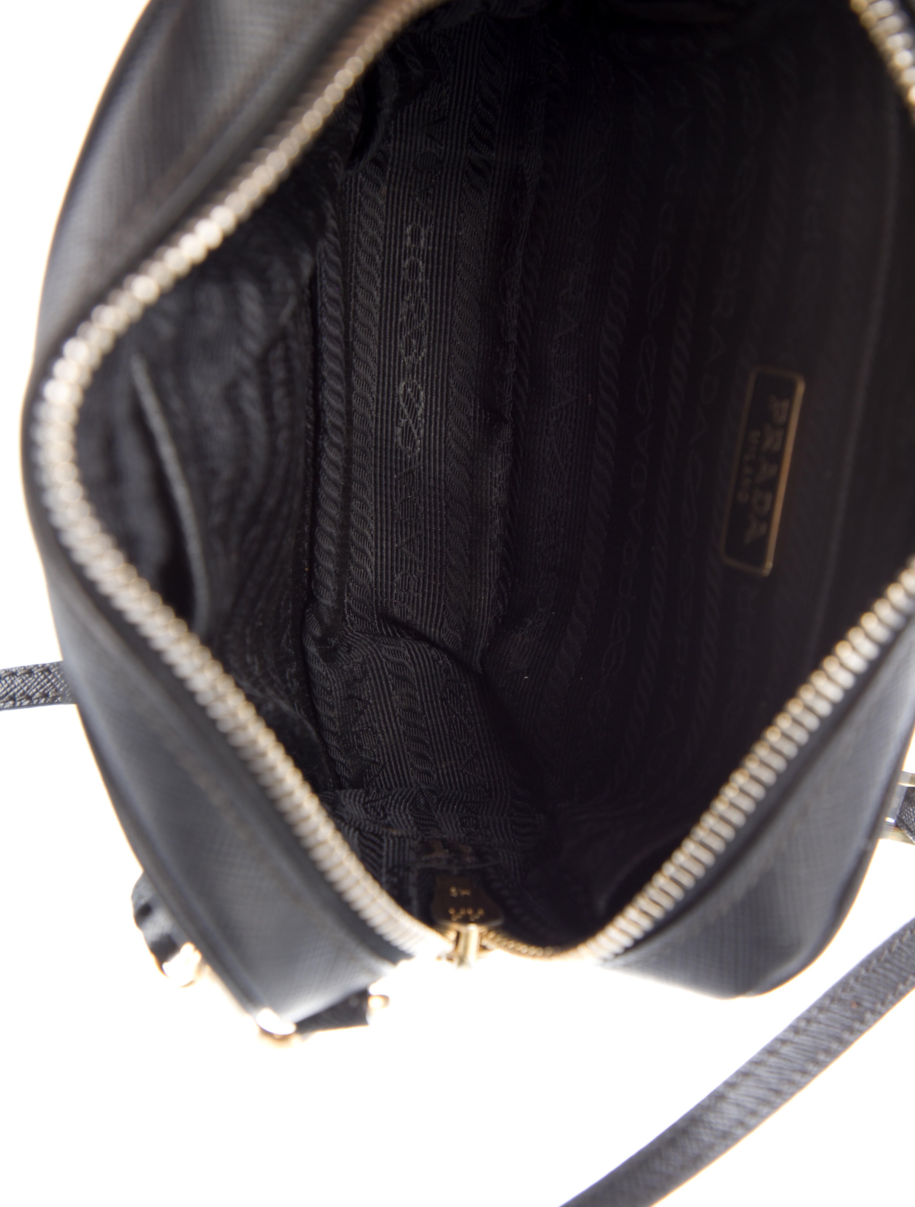 Prada Saffiano Mini Camera Crossbody Bag