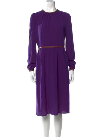 Prada Silk Knee-Length Dress