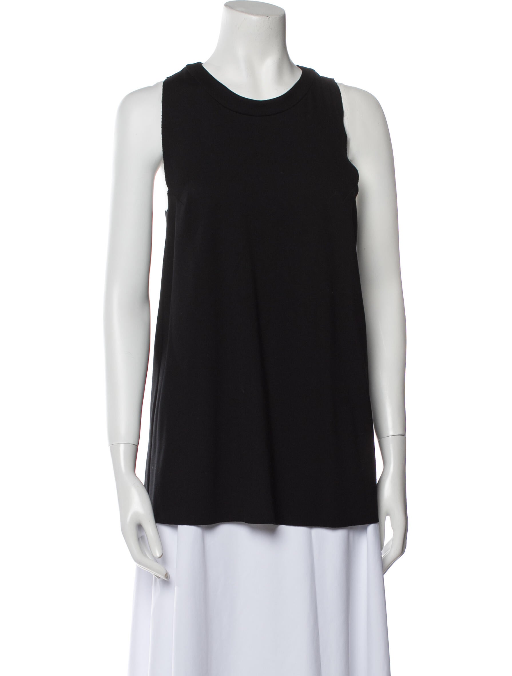 Prada Scoop Neck Sleeveless Top