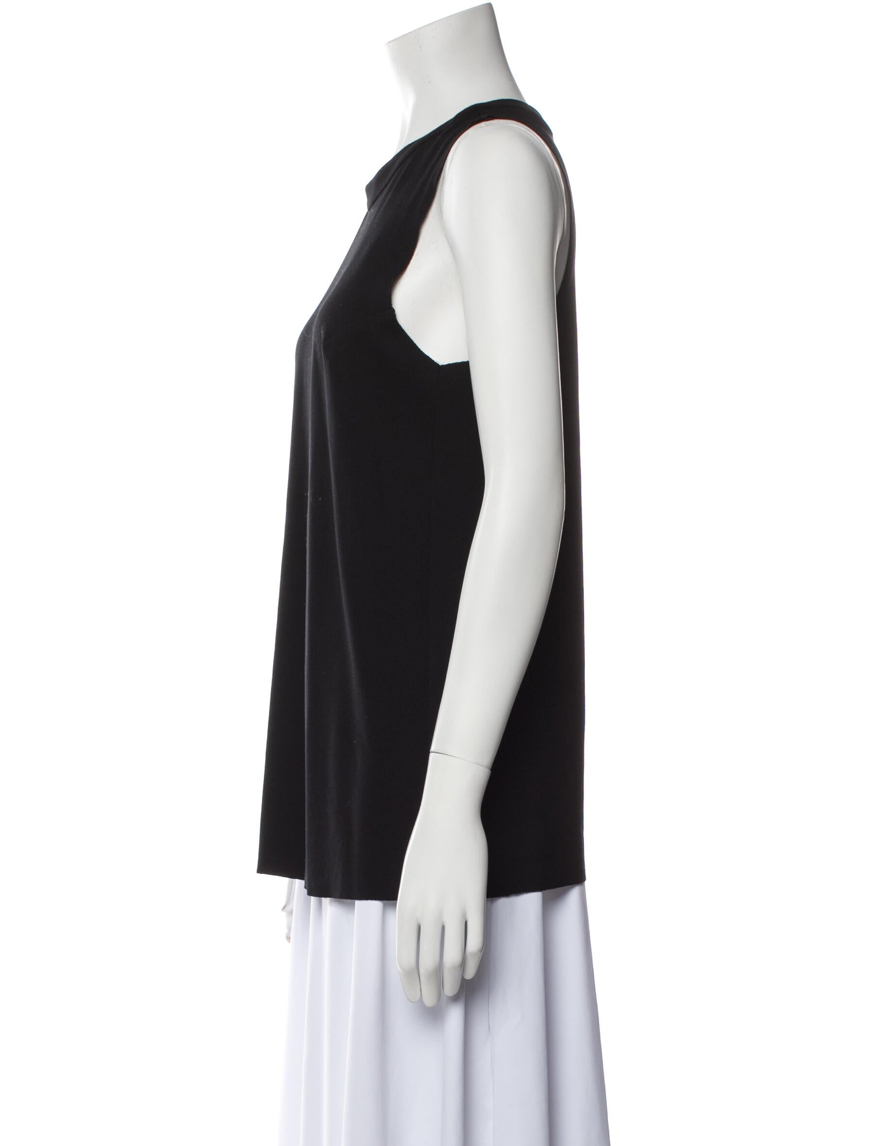Prada Scoop Neck Sleeveless Top