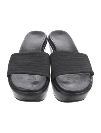 Prada Leather Slides