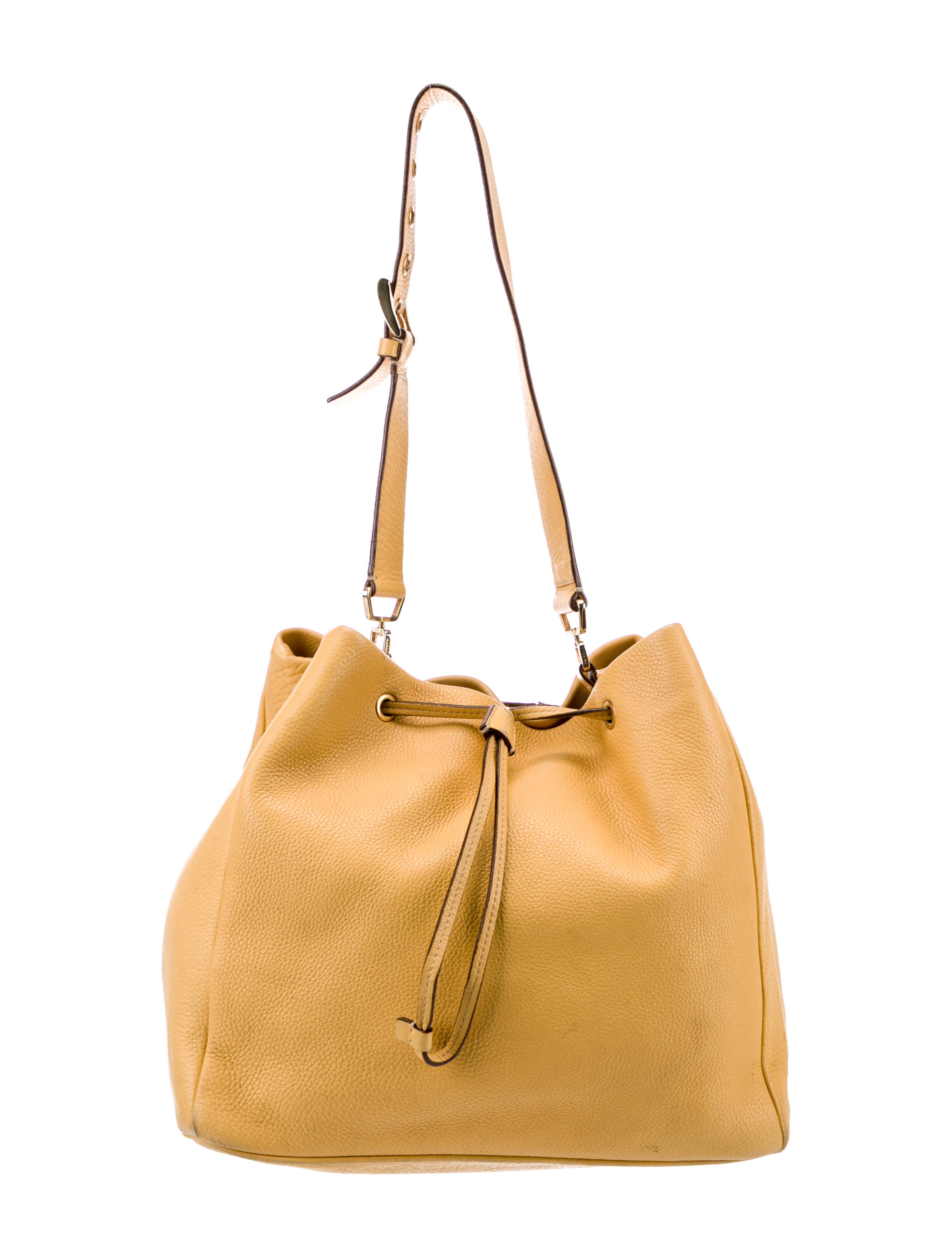 Prada Vitello Daino Bucket Bag