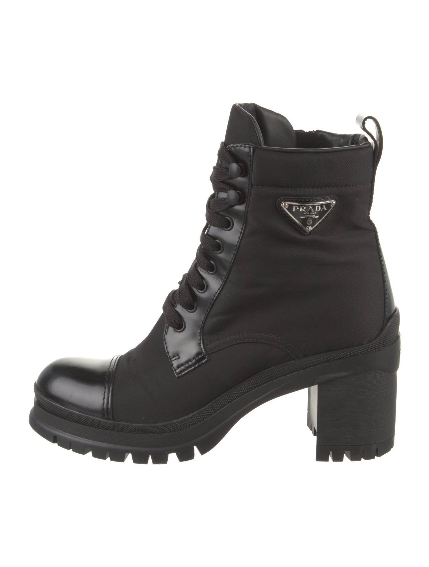 Prada Combat Boots