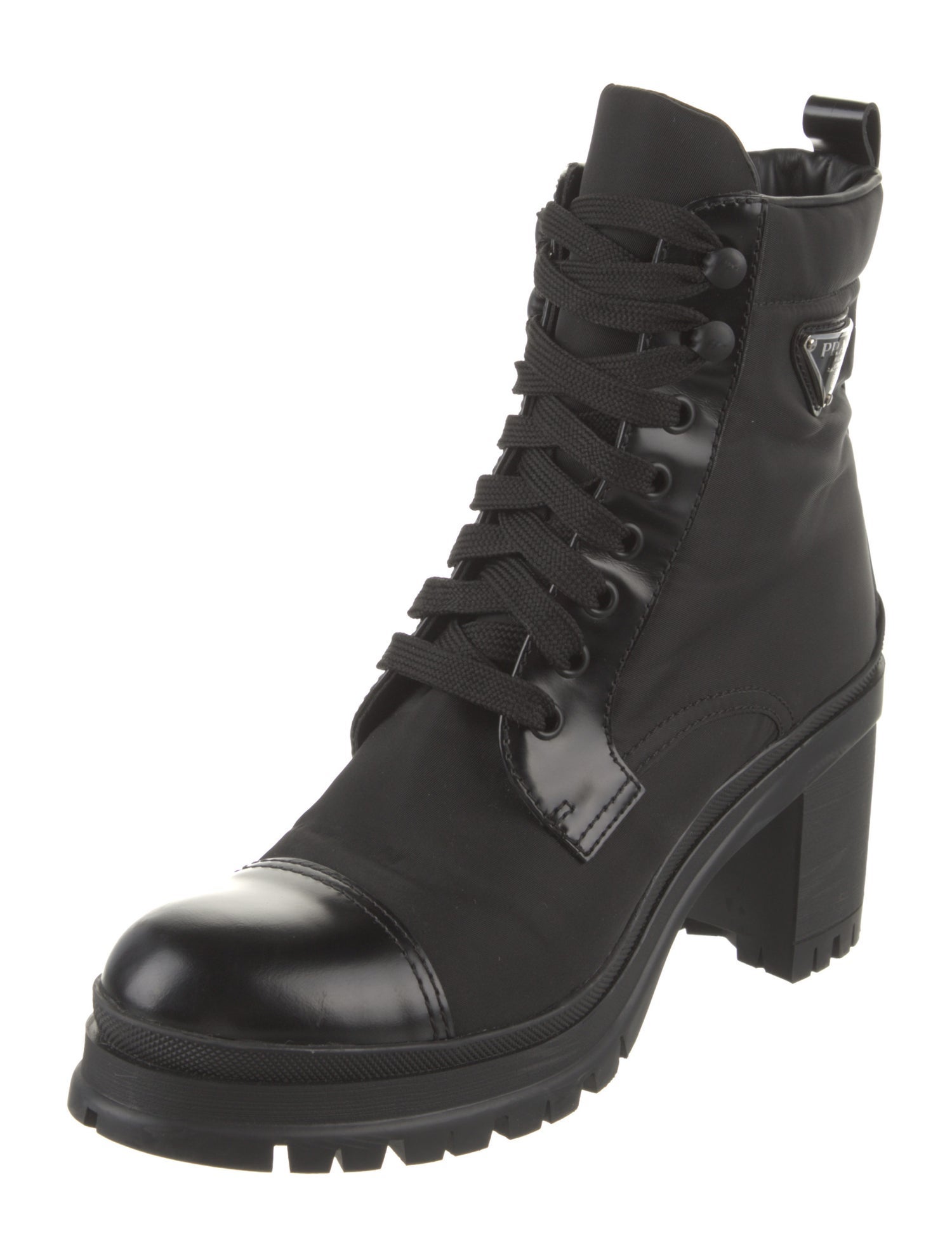 Prada Combat Boots