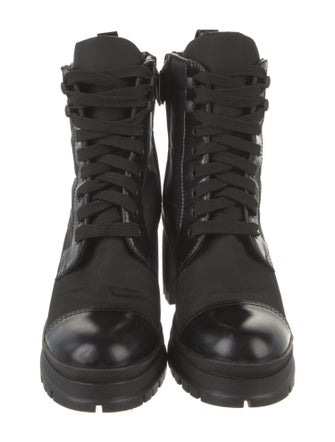 Prada Combat Boots