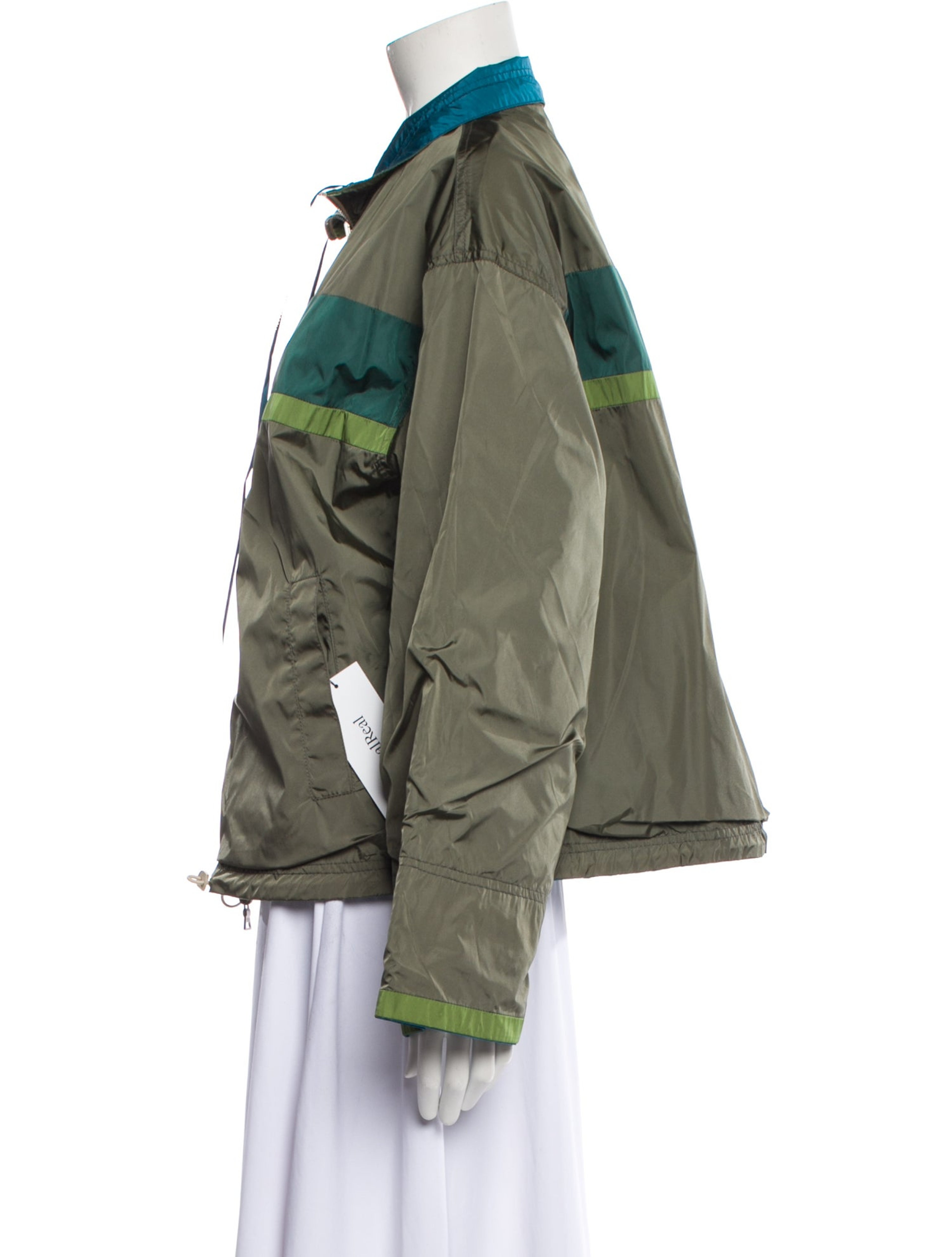 Colorblock Pattern Utility Jacket