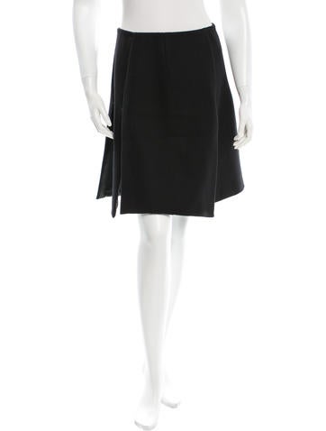 Prada Wool Mini Skirt