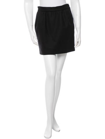 Prada Wool Mini Skirt