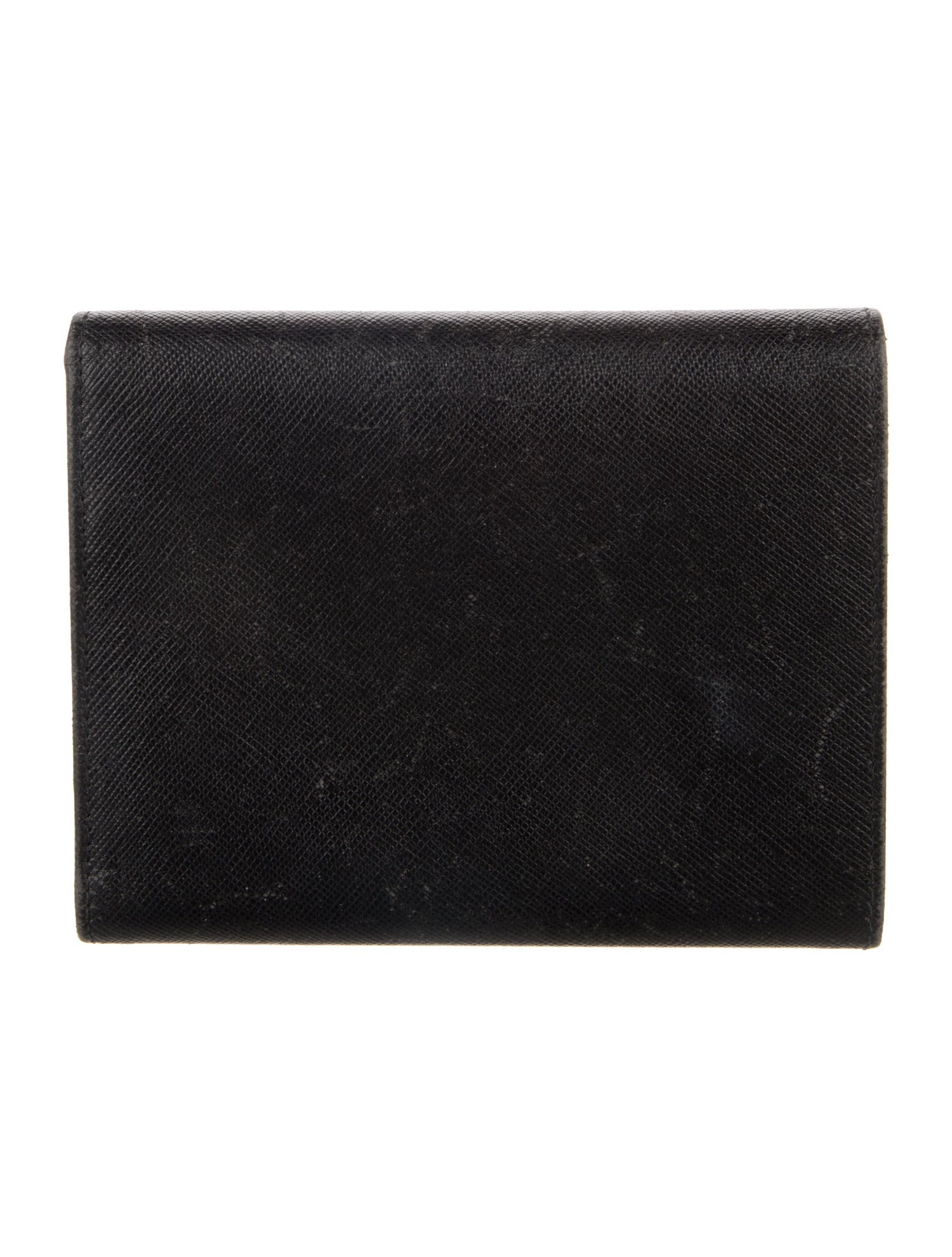 Prada Leather Trifold Wallet