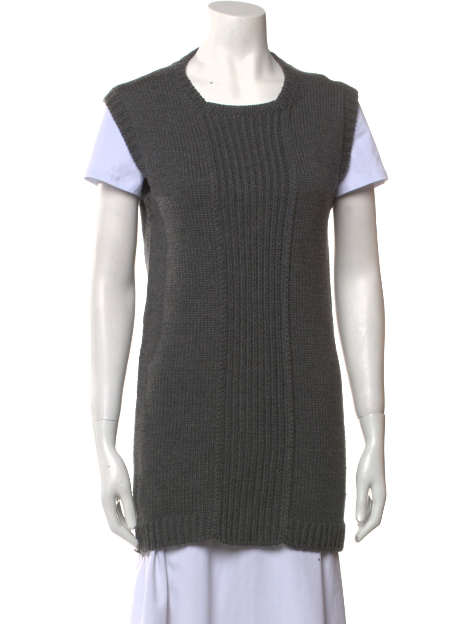 Prada Square Neckline Sweater