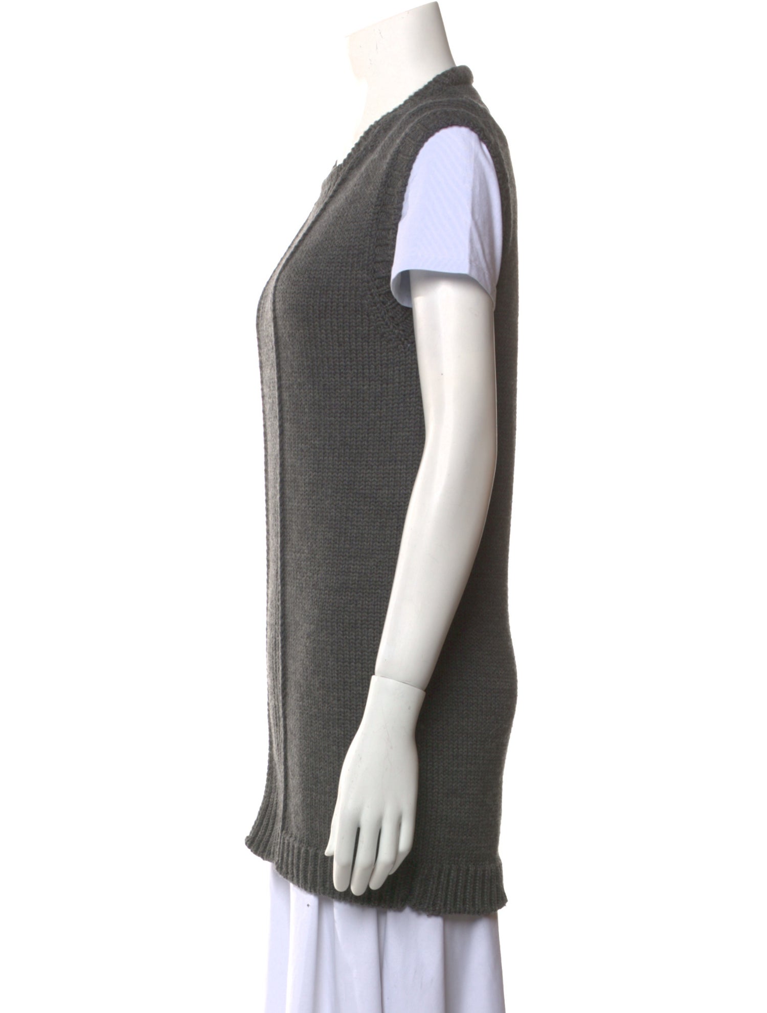 Prada Square Neckline Sweater