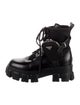 Prada Leather Combat Boots