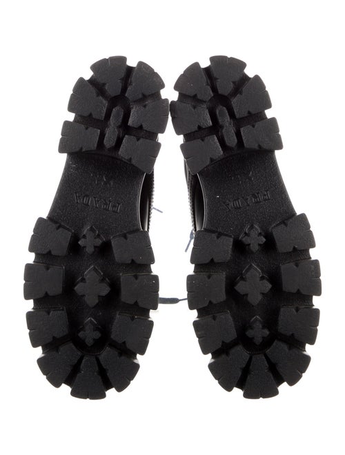 Prada Leather Combat Boots