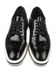 Prada Leather Lasercut Accents Oxfords