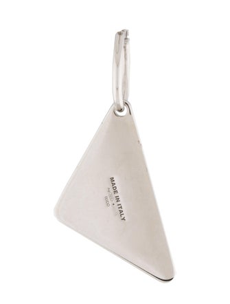 Prada Enamel Symbole Pendant Earring