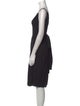 Prada V-Neck Knee-Length Dress