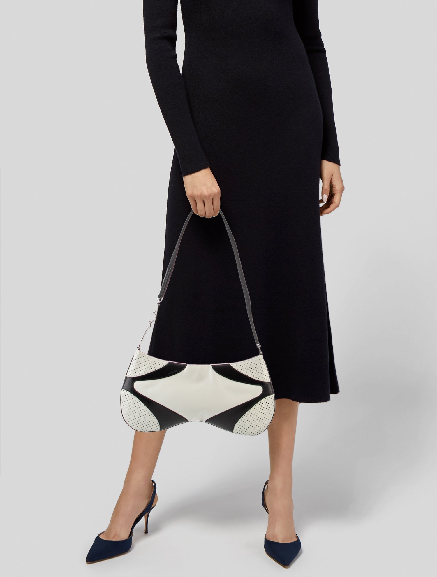 Prada Vitello Drive Shoulder Bag - Black Shoulder Bags, Handbags