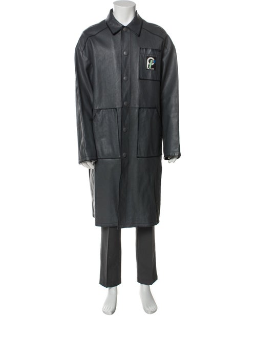 Prada 2018 Lamb Leather Parka