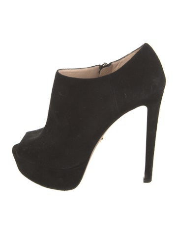 Prada Pumps Suede Keyhole Accent Us8, It38 | 8