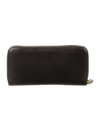 Prada Vitello Daino Leather Continental Wallet