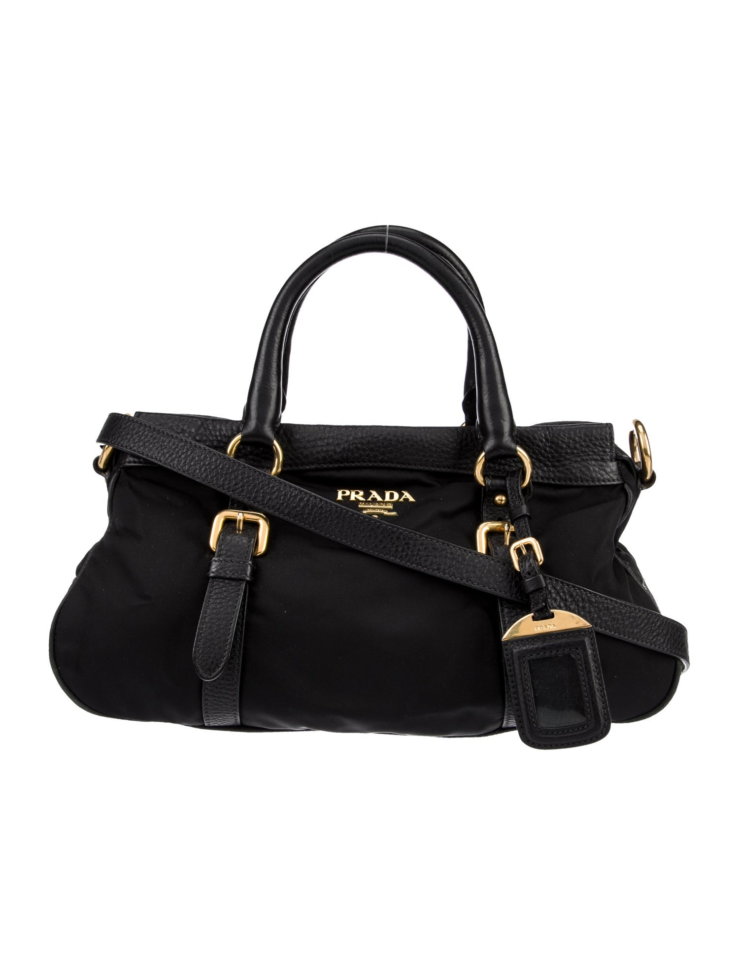 Prada Tessuto Crossbody Bag Black Crossbody Bags, Handbags