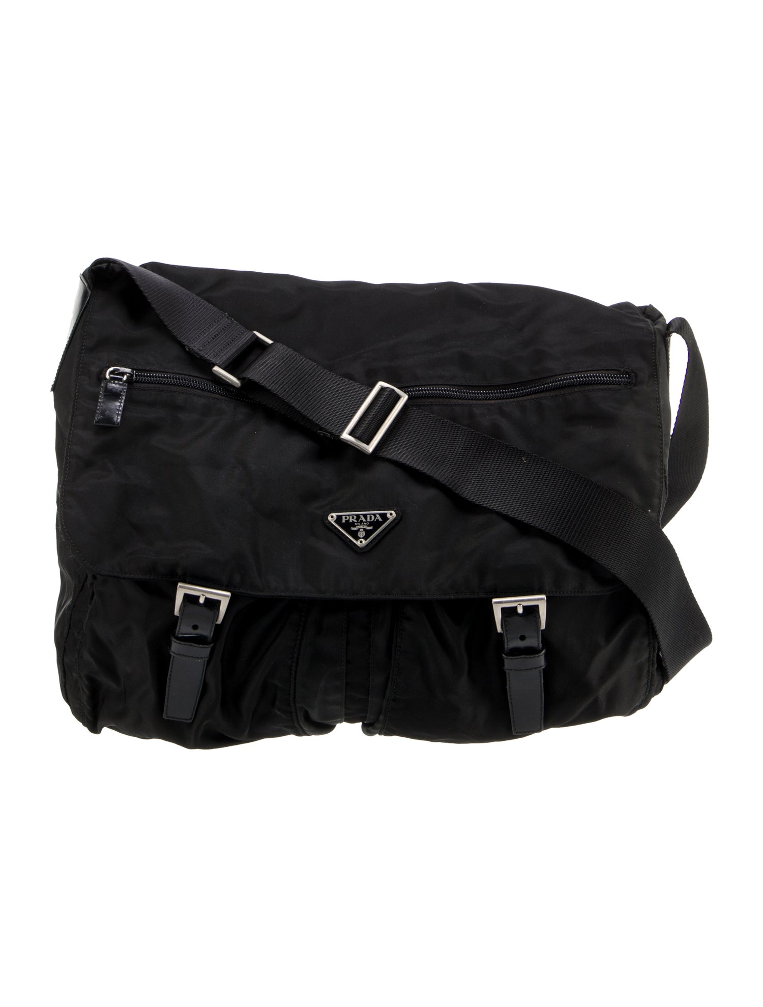 Prada Vela Messenger Bag Black Shoulder Bags, Handbags PRA929772