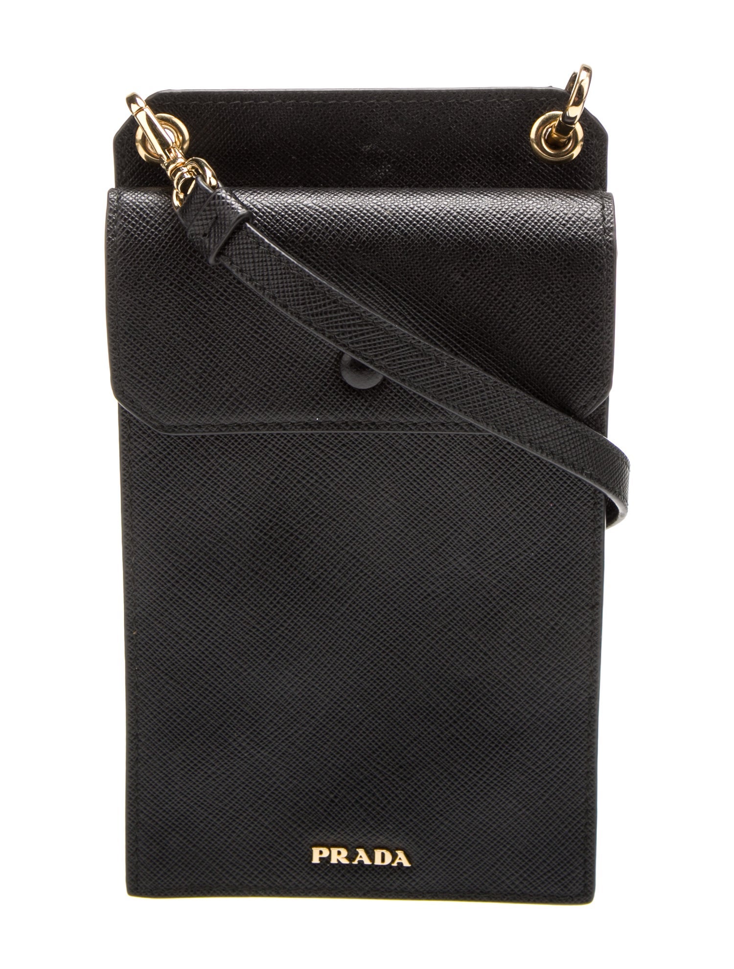 Prada Saffiano Lux Sound Crossbody Bag Black Crossbody Bags, Handbags
