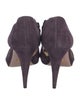 Prada Suede D'Orsay Pumps