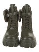 Prada Leather Combat Boots