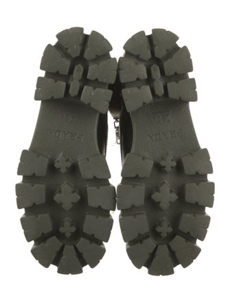 Prada Leather Combat Boots