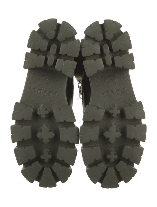 Prada Leather Combat Boots