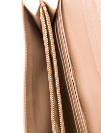 Prada Saffiano Vernice Leather Continental Wallet