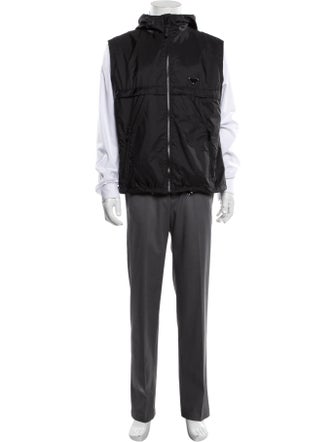 Prada 2020 Enameled Metal Triangle Vest