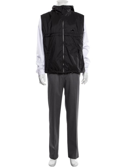 Prada 2020 Enameled Metal Triangle Vest