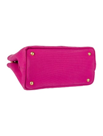 Prada Small Canapa Logo Tote