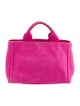 Prada Small Canapa Logo Tote