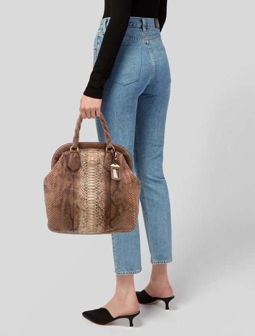 Prada Pitone Frame Bag