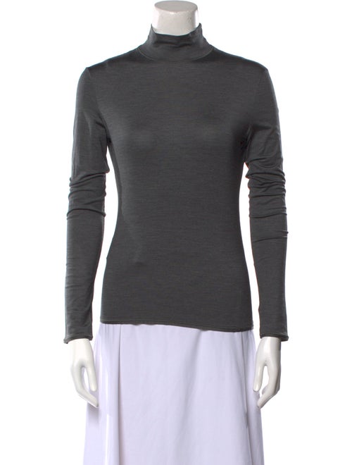 Prada Silk Turtleneck Top