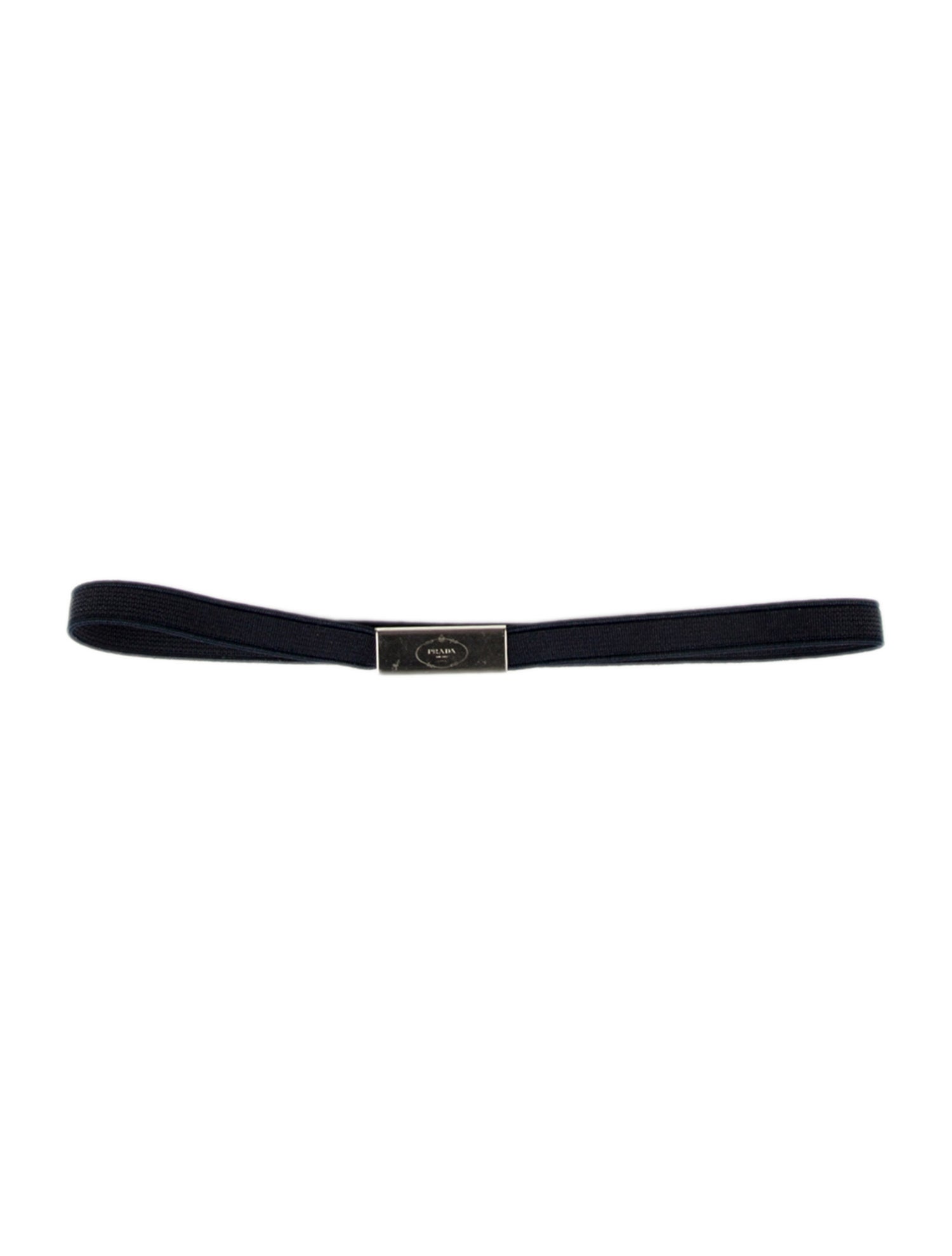 その他 Prada Black hair elastic in Re-Nylon Black Re-Nylon hair clip | PRADA