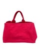 Prada Large Canapa Tote
