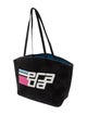 Prada Canapa Logo Racing Tote